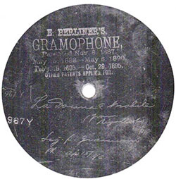 Berliners Gramophone 967 Y